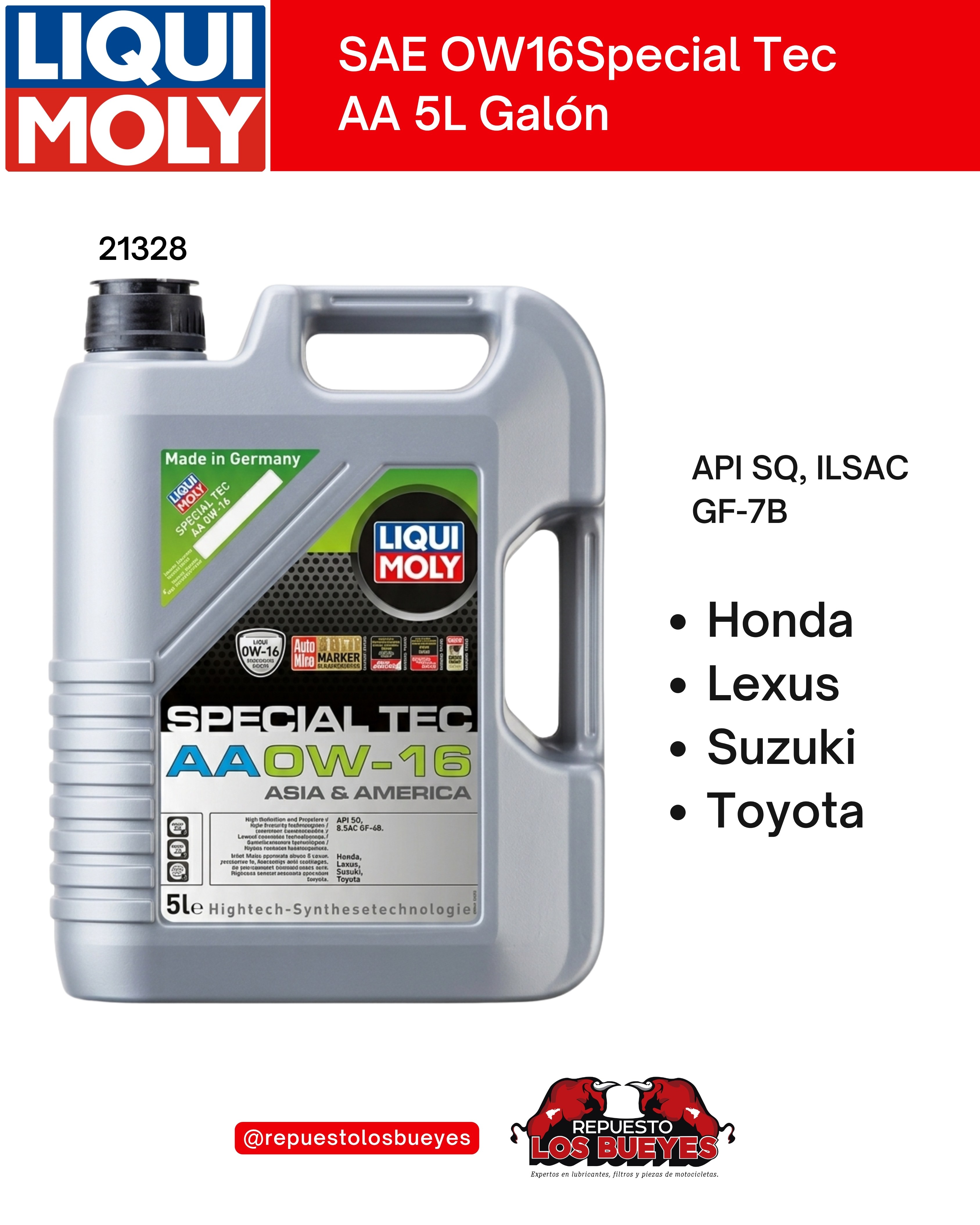 Special Tec AA 0W-16 5 L