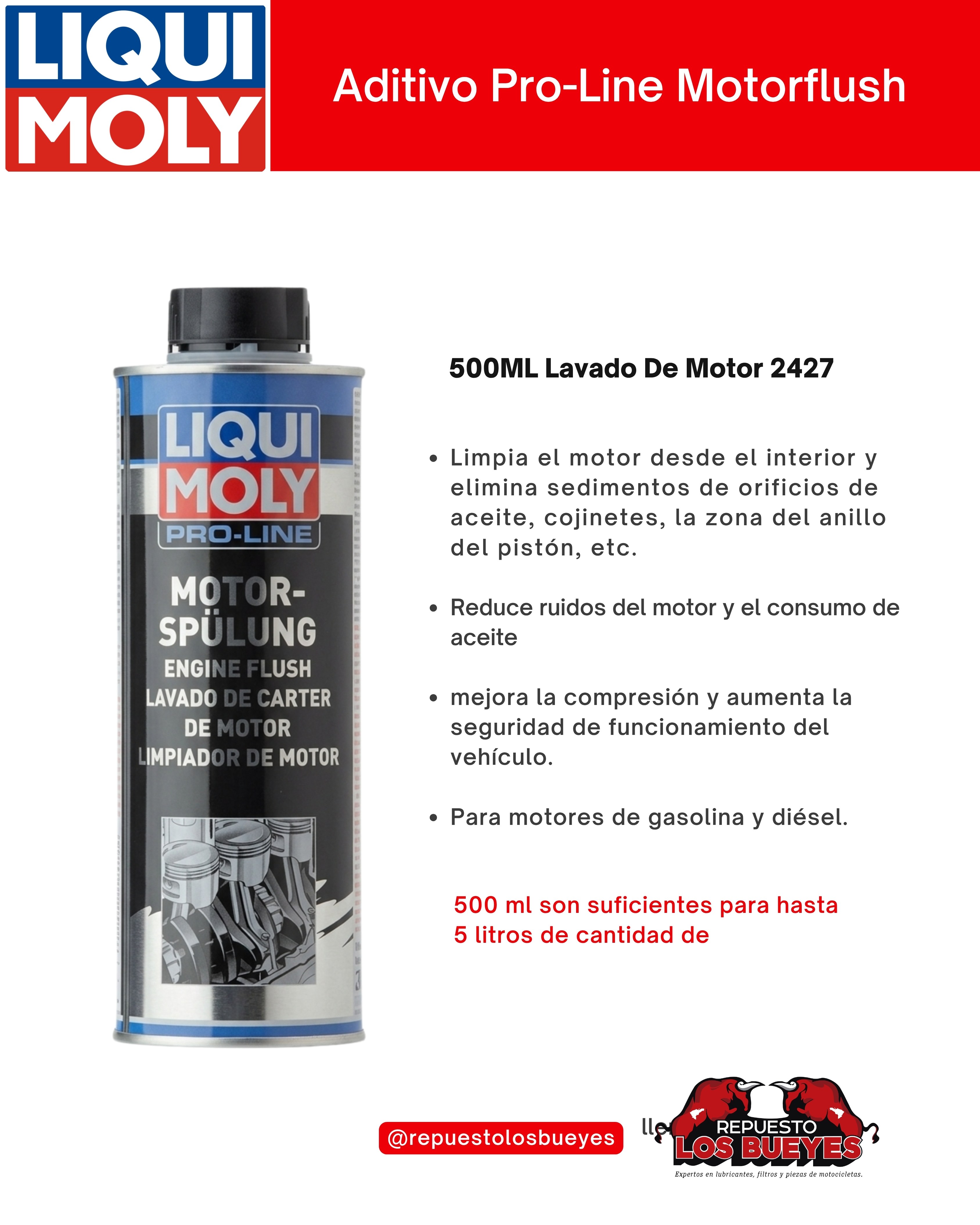 Pro-Line Motor Flush 500 ml