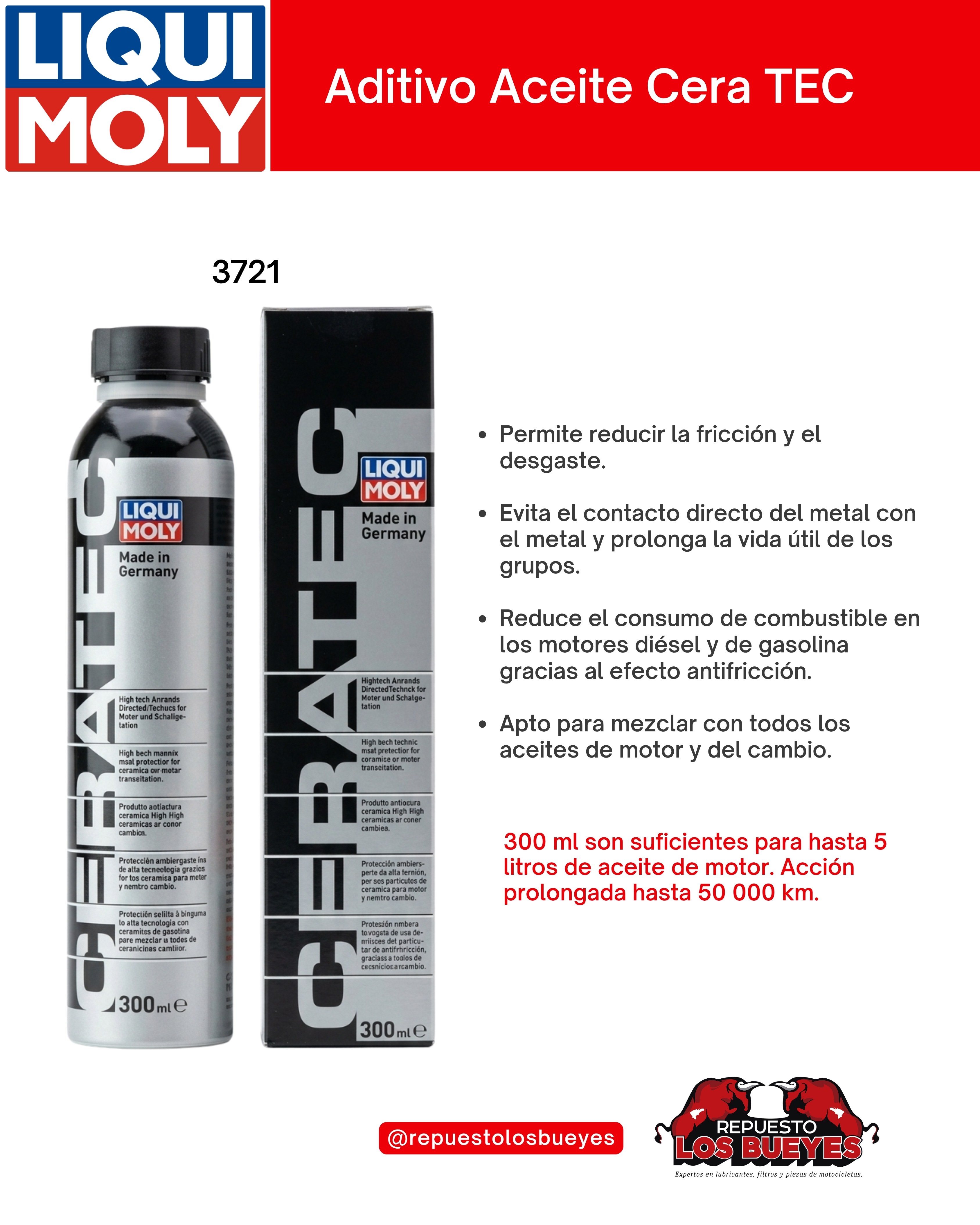 Cera Tec Antifricción 300 ml