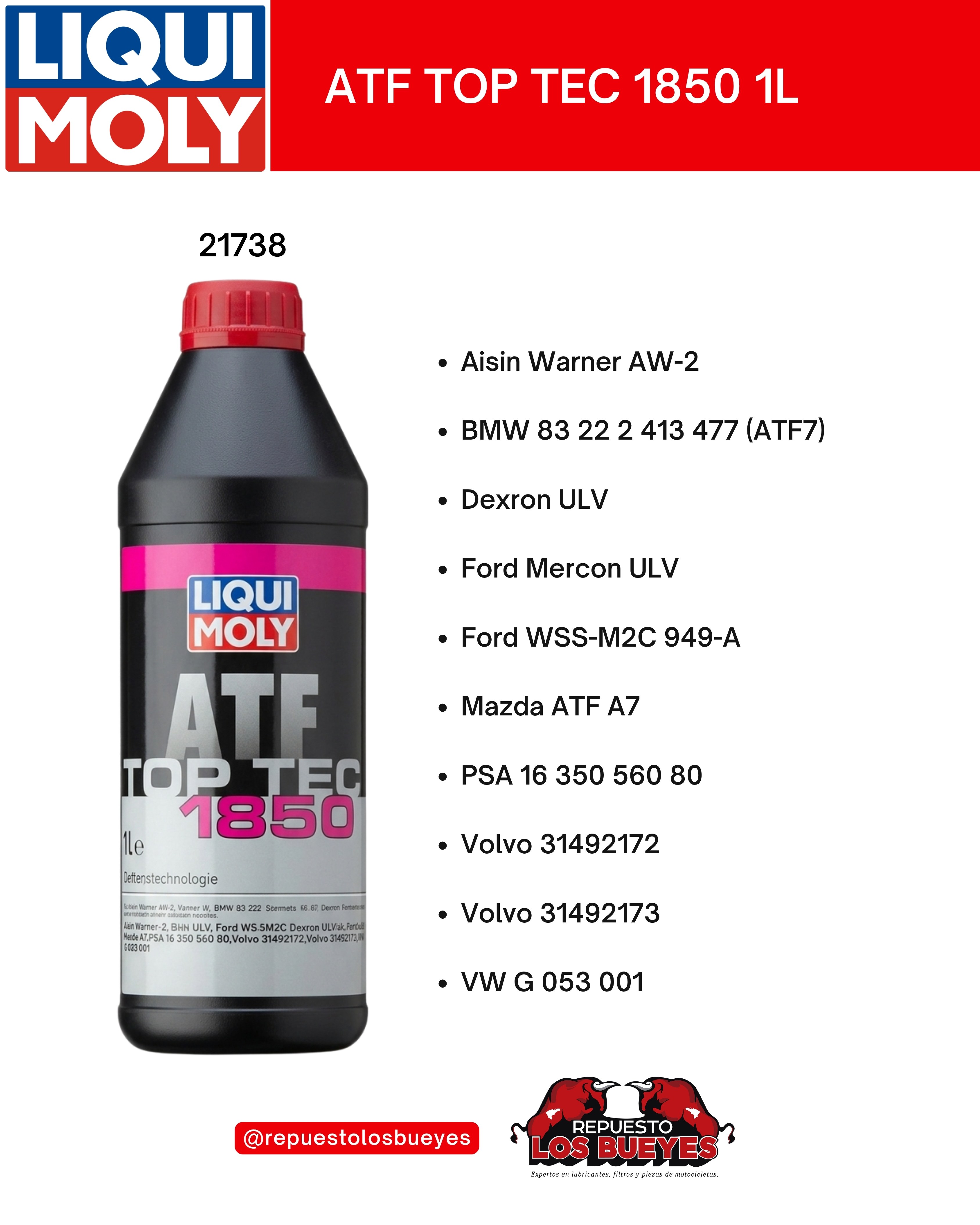 ATF Top Tec 1850 1 L