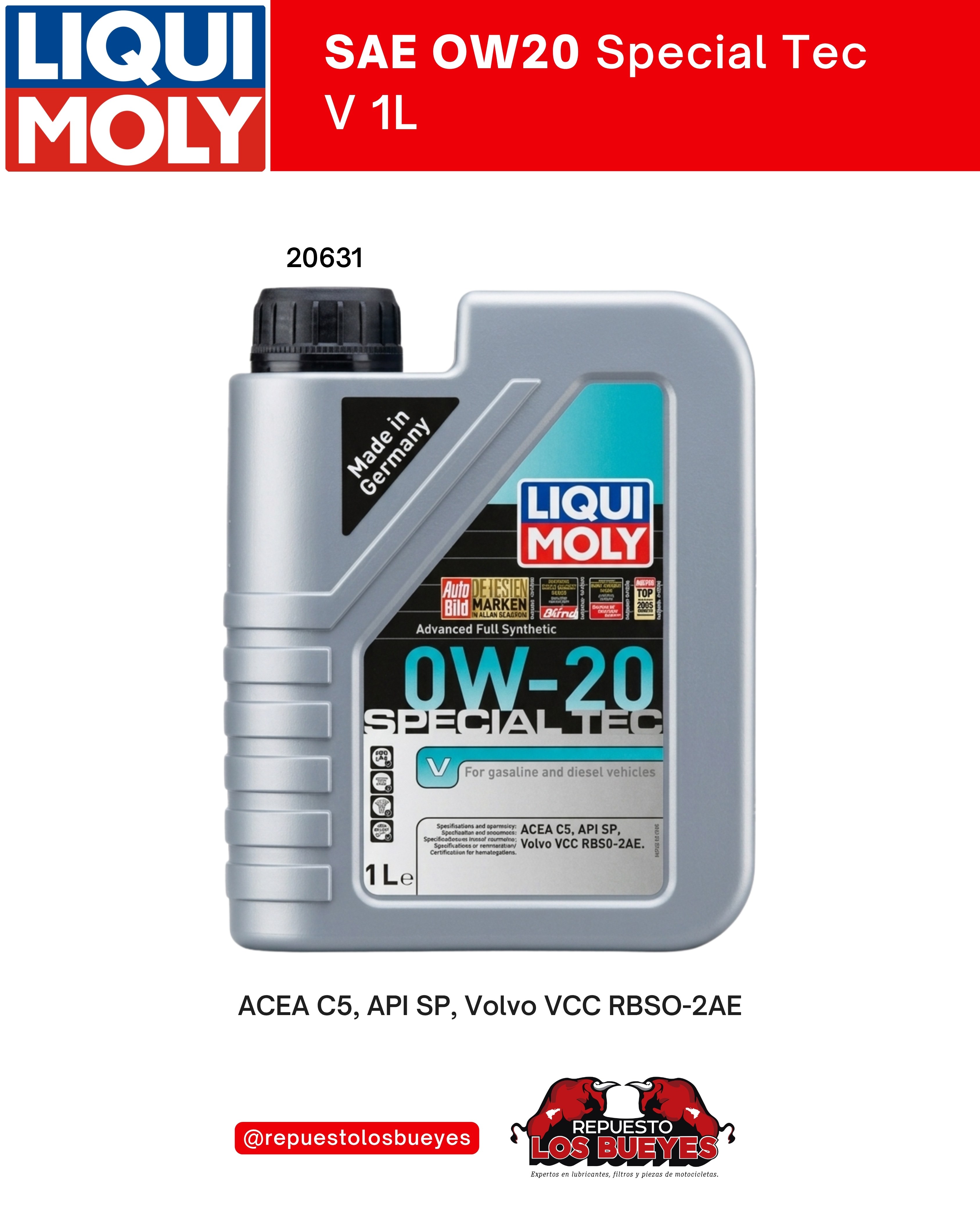 Special Tec V 0W-20 1 L