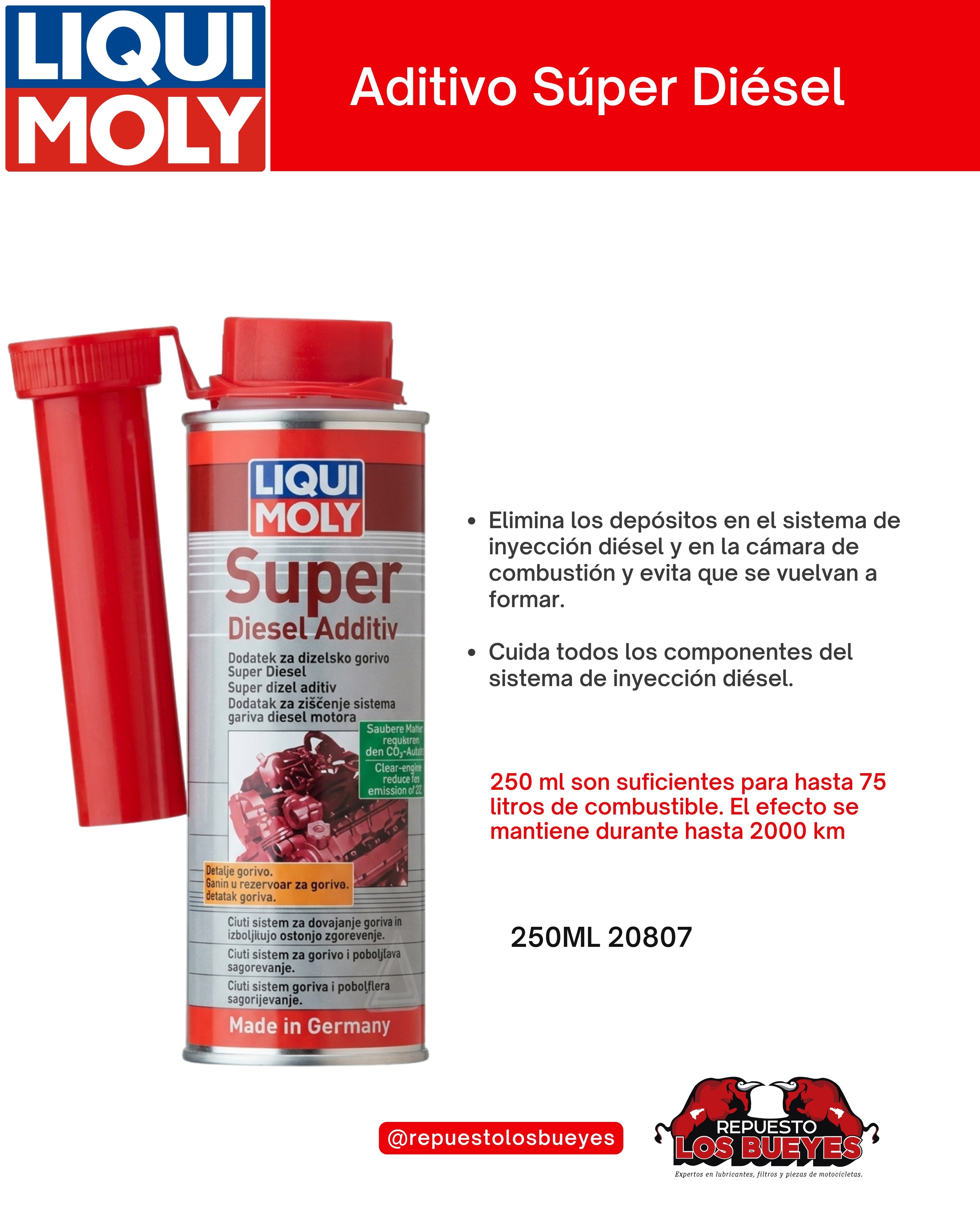 Súper Diésel 250 ml
