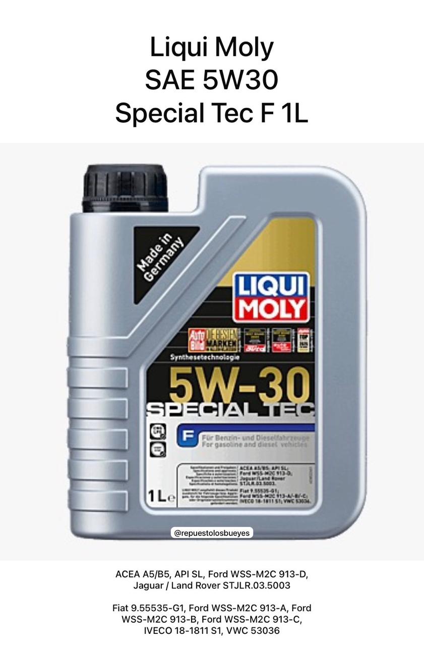 LIQUI MOLY SAE 5W20 SPECIAL TEC AA 1L 20792 1L
