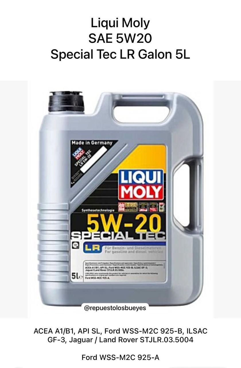 LIQUI MOLY 0W20 SPECIAL TEC AA 9705 4L 4L