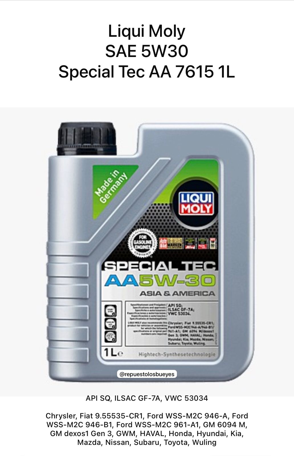 LIQUI MOLY 0W20 MOLYGEN NEW GENERATION 21357 4L 4L